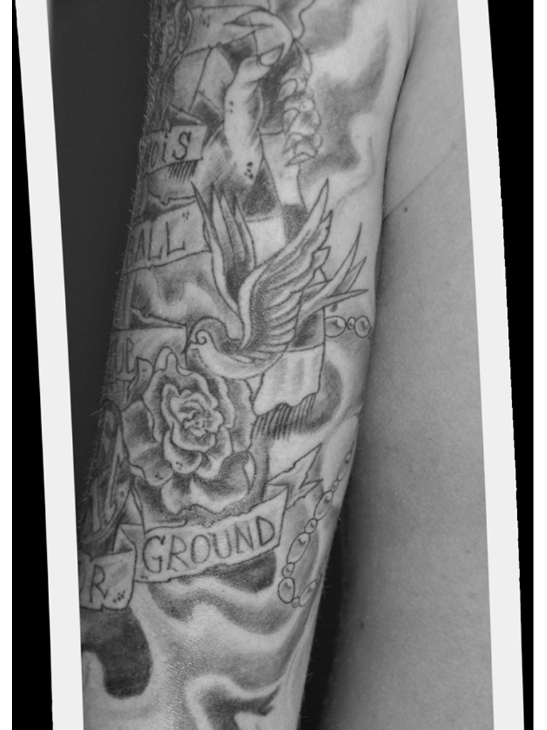 Tattoo-tee by Ben de Boef - Sold Out - Afbeelding 7