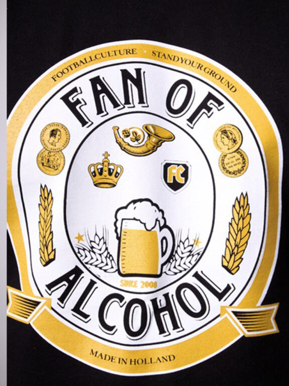 Fan of Alcohol - black - uitverkocht