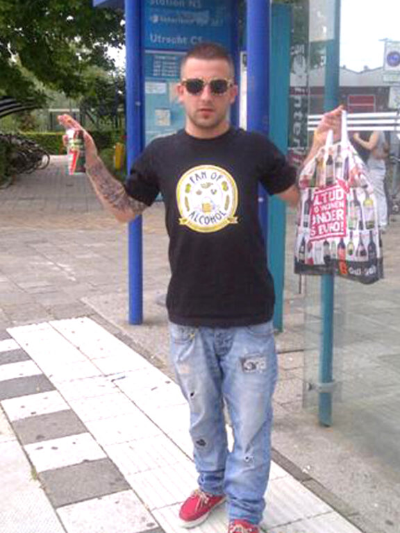 fan of alcohol