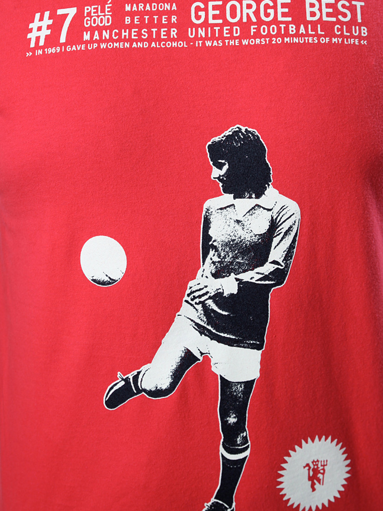 George Best by Zoran Lucić - uitverkocht - Afbeelding 2