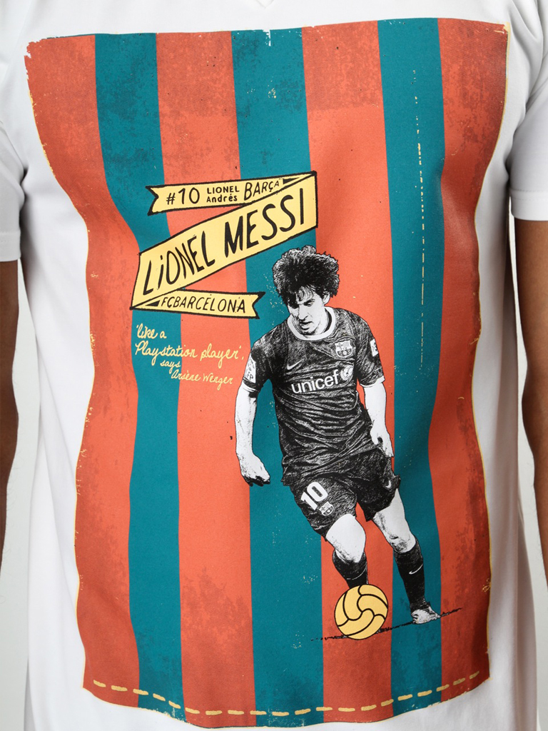 Messi by Zoran Lucić Stretch Vneck