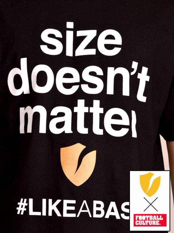Collab: vvBASvv Size Doesn't Matter - uitverkocht