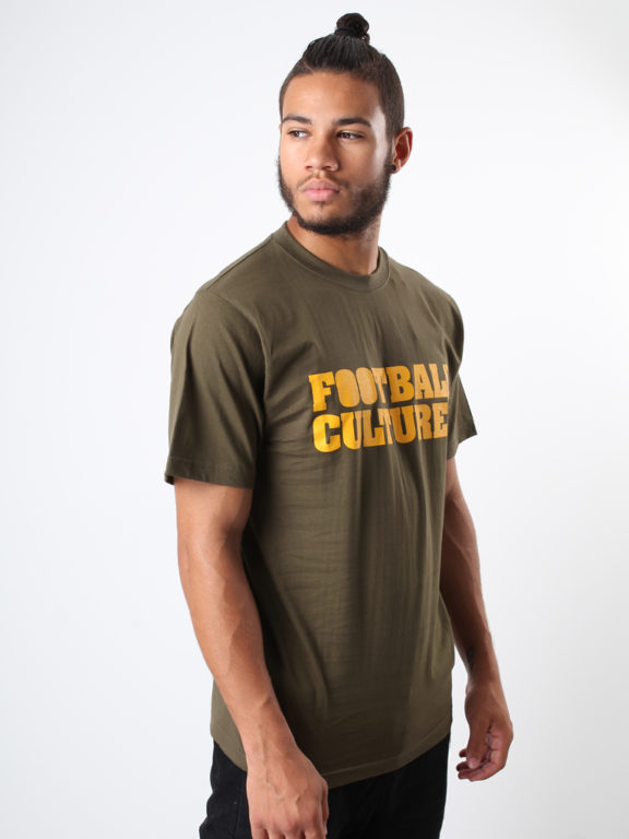 FC Logotee Olive x Mustard - uitverkocht