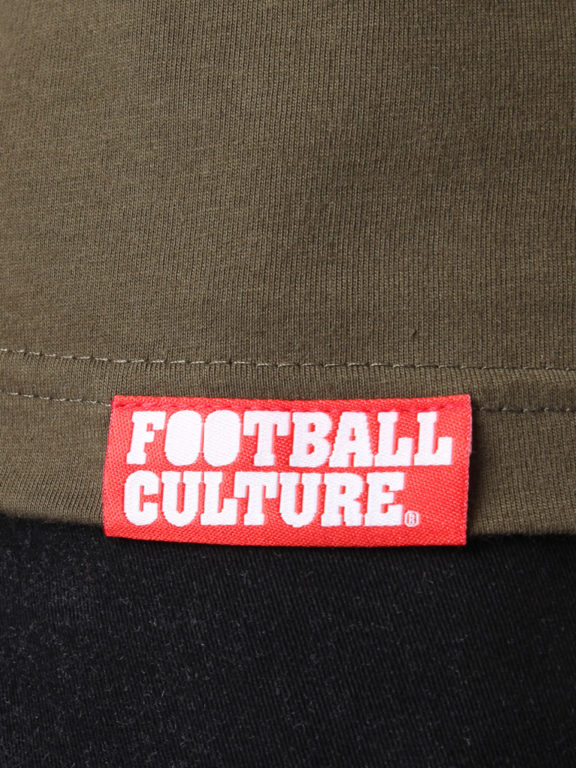 FC Logotee Olive x Mustard - uitverkocht