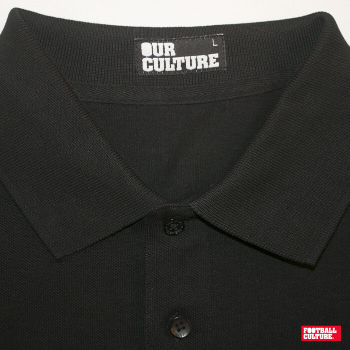 Our Culture - Polo zwart - uitverkocht