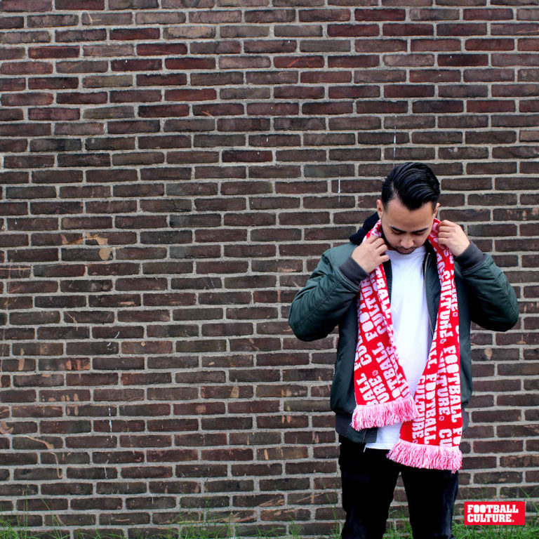 Shawl FootballCulture Logo All Over - uitverkocht
