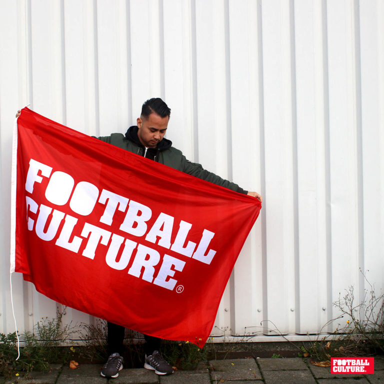 FootballCulture vlag rood