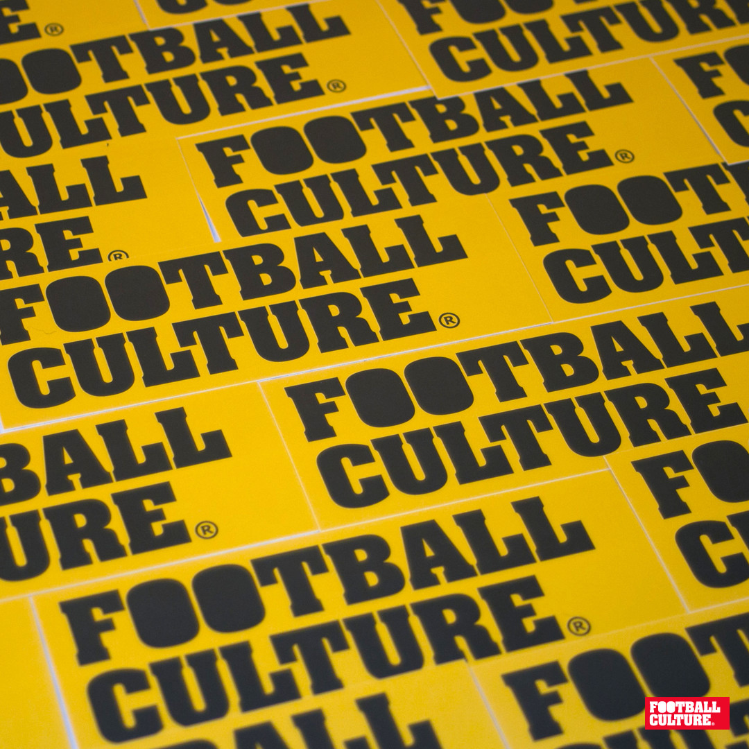 FootballCulture stickers yellow