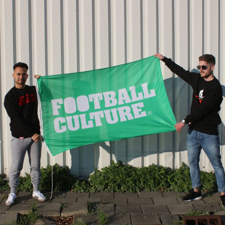 footballculture lichtgroen vlag
