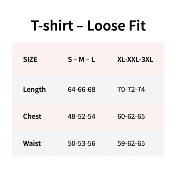size loose fit