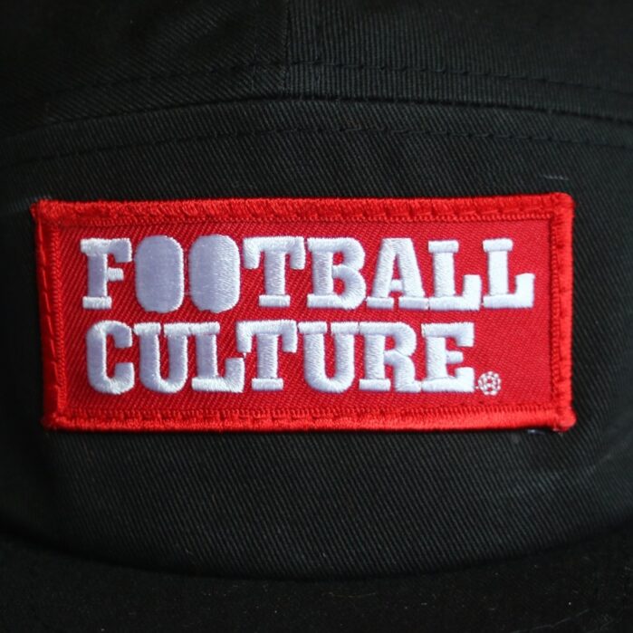 5-Panel Black Boxlogo - Geborduurde Patch! - uitverkocht