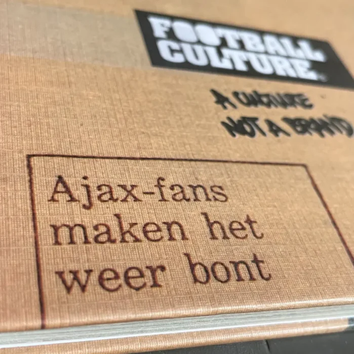 DE AJAX KLIEK ⬜🟥⬜ out of print