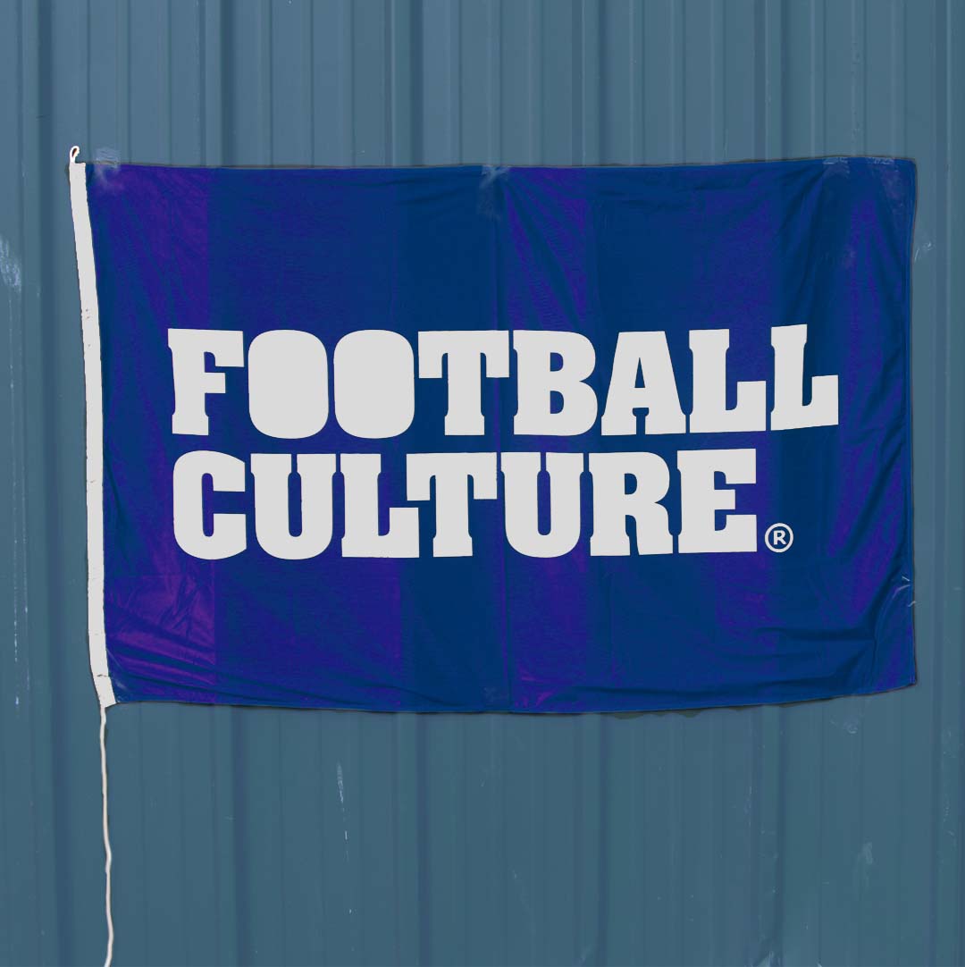 footballculture vlag blauw